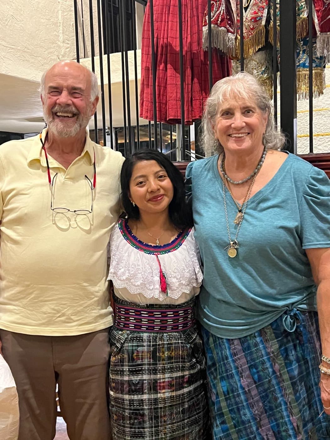 Kevin Meyer, Rebeka and Dr. Camille Bentley together in Guatemala